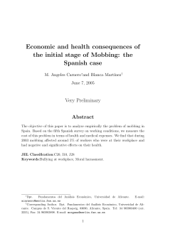 Economic and health consequences of the initial