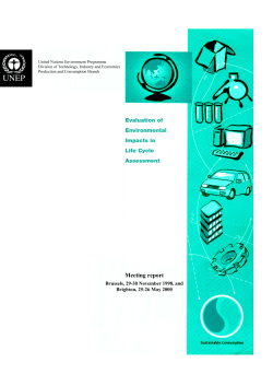 Evaluation of Environmental Impacts in Life