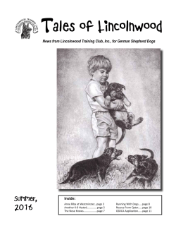 Tales of Lincolnwood - Lincolnwood Training Club