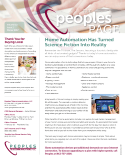 Home Automation Has Turned Science Fiction Into Reality