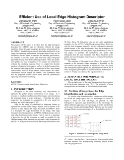 Efficient Use of Local Edge Histogram Descriptor