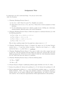 Assignment Nine - Math User Home Pages