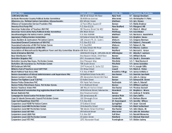 Comm_Name Comm_Address Comm_City Comm_State