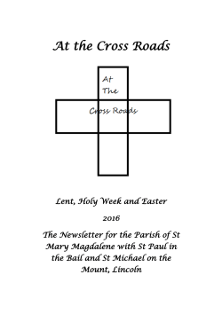 At the Cross Roads - Church of St Mary Magdalene, Lincoln