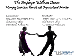 The Employee Wellness Dance: