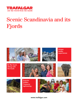 Scenic Scandinavia and its Fjords