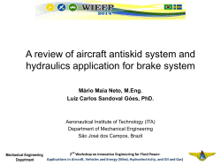 Aircraft Brake Systems