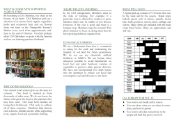 CSA Members pick up as