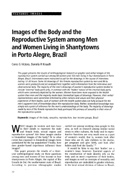 Images of the body and the reproductive system among men and