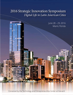 2016 Strategic Innovation Symposium