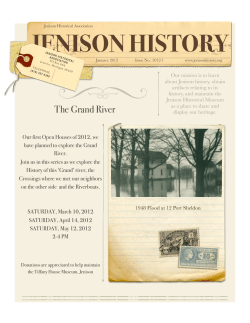 jenison history - Jenison Historical Association