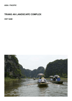 TRANG AN LANDSCAPE COMPLEX