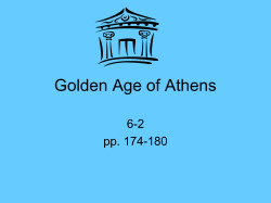 Golde Age of Athens