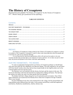 The History of Cresaptown