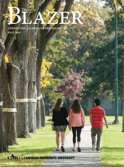 Manitoba - Canadian Mennonite University