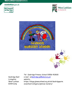 Glenvue Nursery School Handbook