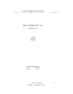 Equal Opportunity Act