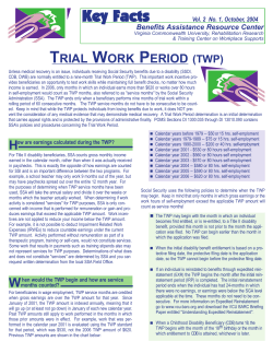 Key Facts - Worksupport.com