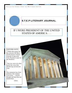 if i were president of the united states of america