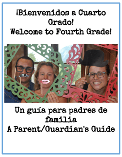 4th Grade Parent Guide