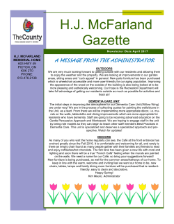 H.J. McFarland Gazette