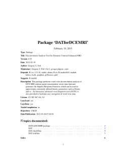 Package `DATforDCEMRI`