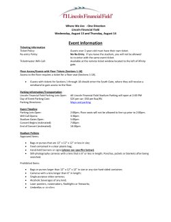 Event Information - Lincoln Financial Field