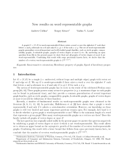 New results on word-representable graphs