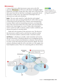 Microwaves - ClassZone