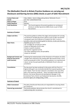 MC/15/35 The Methodist Church in Britain Practice Guidance on