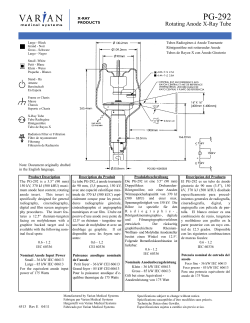 PG-292 Rev E - Varex Imaging