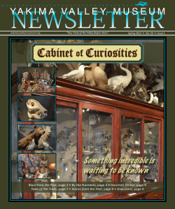 Yakima Valley Museum Newsletter