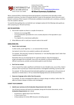 40 Word Summary Guidelines (PDF308.0KB)