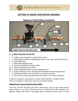 getting to know your meter assembly