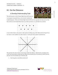 8.1 Go the Distance