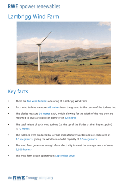 Lambrigg Factsheet May 09.qxp