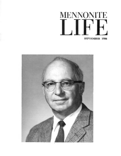 September 1986 - Mennonite Life