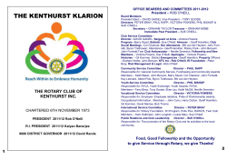 the kenthurst klarion