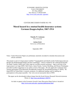 Moral Hazard in a Mutual Health-Insurance