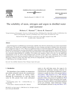 Hamme, R. C. and S. Emerson