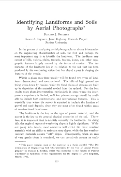 Identifying Landforms and Soils by Aerial - Purdue e-Pubs