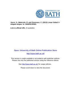 - University of Bath Opus