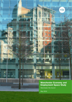Manchester Economy and Employment Space Study