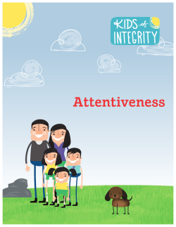 Attentiveness - Kids of Integrity