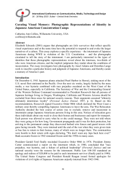 Curating Visual Memory: Photographic Representations of Identity in