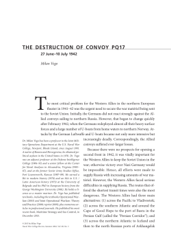 the destruction of convoy pq17