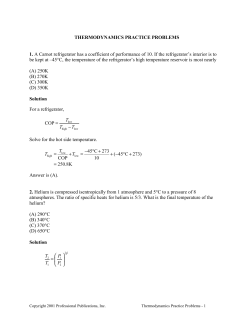 FE Practice Exam Problems