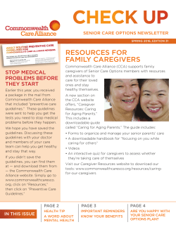 - Commonwealth Care Alliance | Senior Care Options