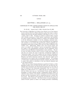 GRUTTER v. BOLLINGER - Justia Supreme Court Center