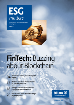 ESG Matters - Allianz Global Investors